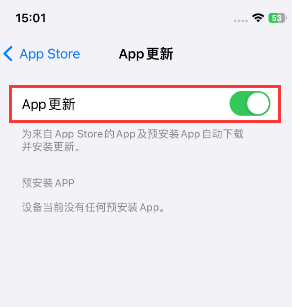仪陇苹果15维修中心如何让iPhone15APP自动更新 仪陇苹果15维修中心如何让iPhone15APP自动更新