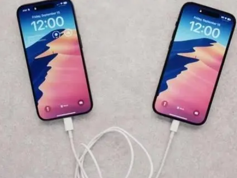 仪陇苹果15维修店分享iPhone15可以给安卓充电吗 
