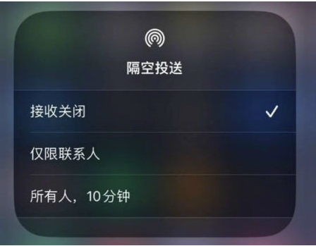 仪陇苹果手机维修分享升级iOS 16.1.1后如何使用AirDrop 